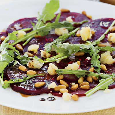 Rödbetscarpaccio