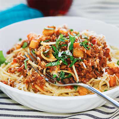 Pasta bolognese