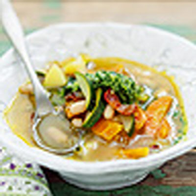 Fransk bondsoppa med pistou