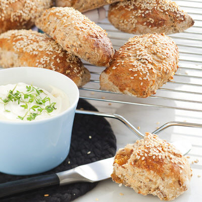 Frukostbröd med havregryn 