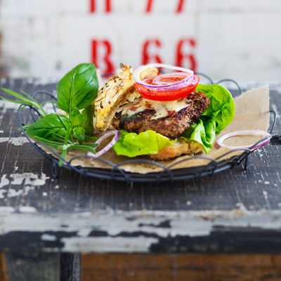 Hamburgerbröd med kruskakli och frön