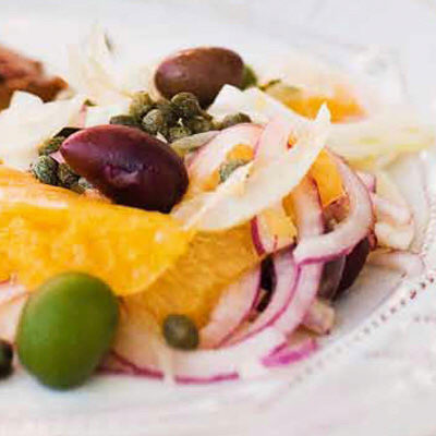 Fänkåls- och citrussallad