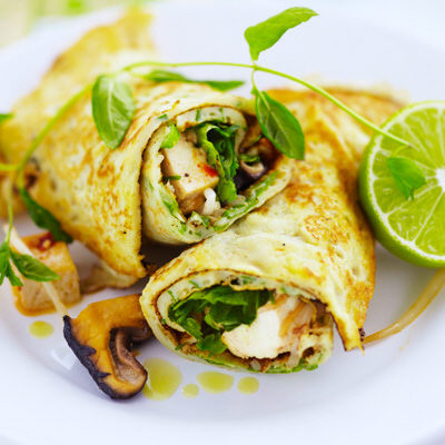 Japanska pannkakor med tofu