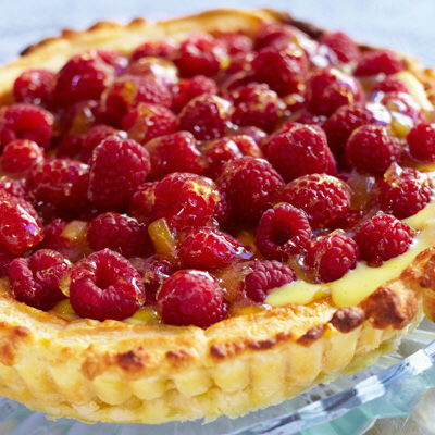 Hallontarte