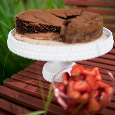 Kladdkaka med choklad