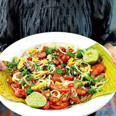 Sweet corn kachumbari
