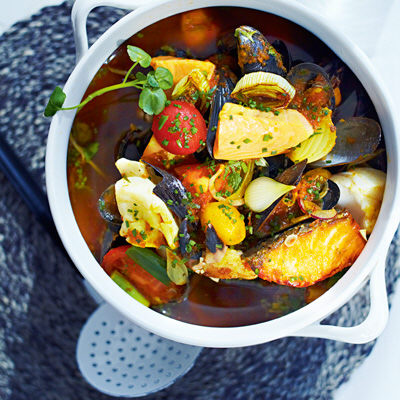 Bouillabaisse med chili