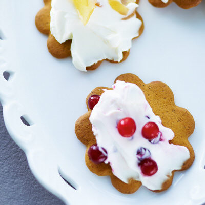 Pepparkakstopping med lingon