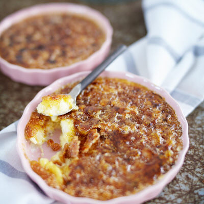 Crème brûlée med risgrynsgröt