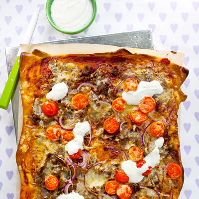 Kebabpizza