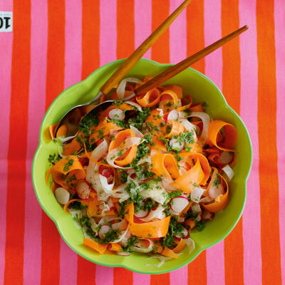 Finfin morots- och fänkålssallad