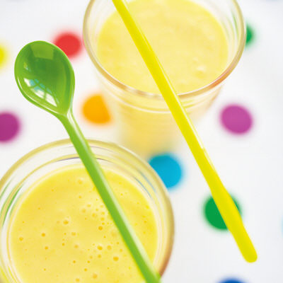 Vegansk smoothie med koksmjölk