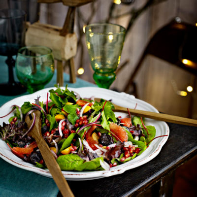 Julens gröna sallad