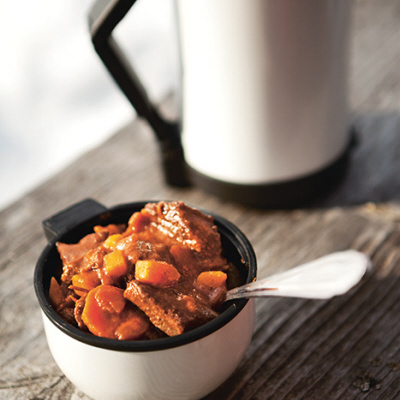 Fjällgryta med nötkött