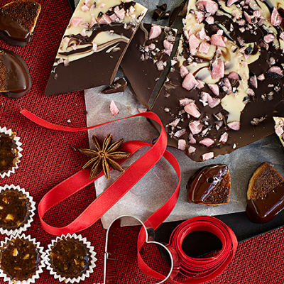 Chokladbräck med kryptonitströssel