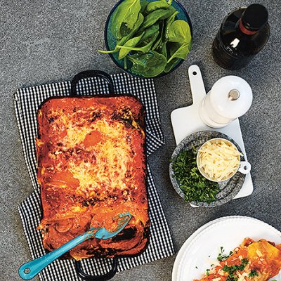 Svampfylld cannelloni