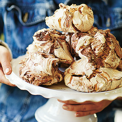 Choklad- och mandelmaränger