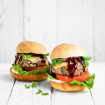 Black bean burger