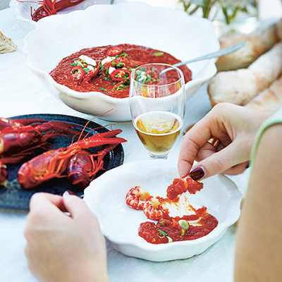 Dippsås till kräftor