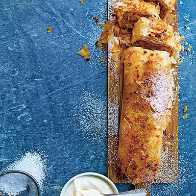 Äppelstrudel