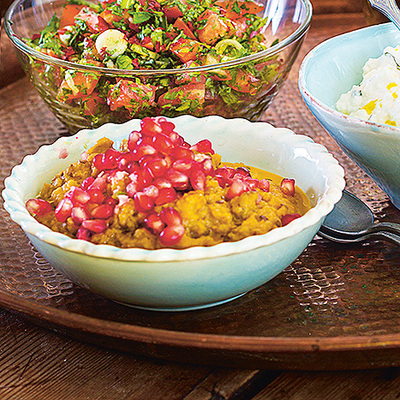 Baba ganoush (aubergineröra)