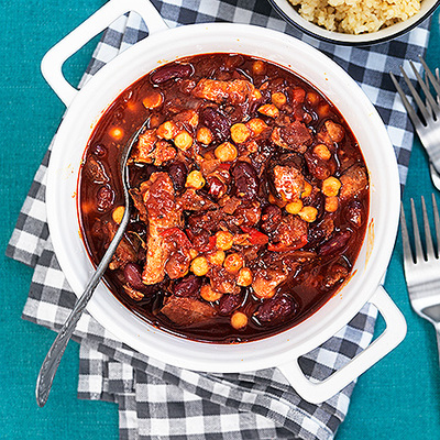 Chili con carne på revbensspjäll