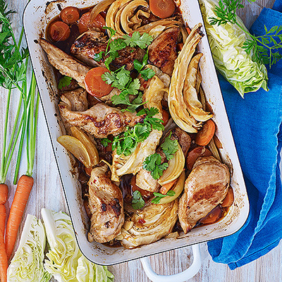 Japansk ugnsrostad kycklingfilé