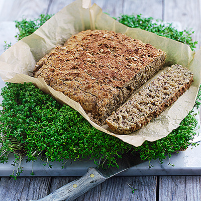 Proteinrikt hälsobröd
