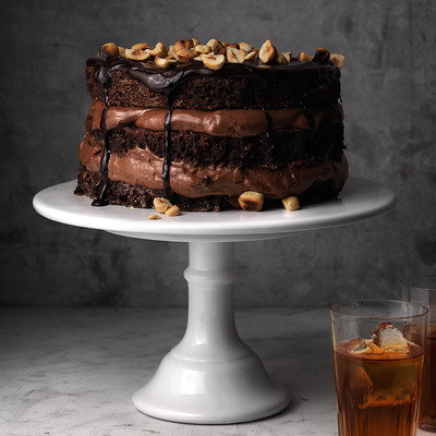 Browniebotten i långpanna