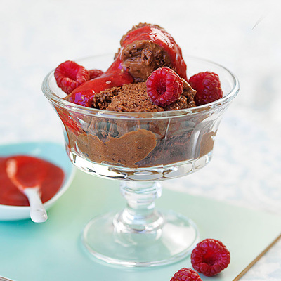 Choklad- och apelsinglass