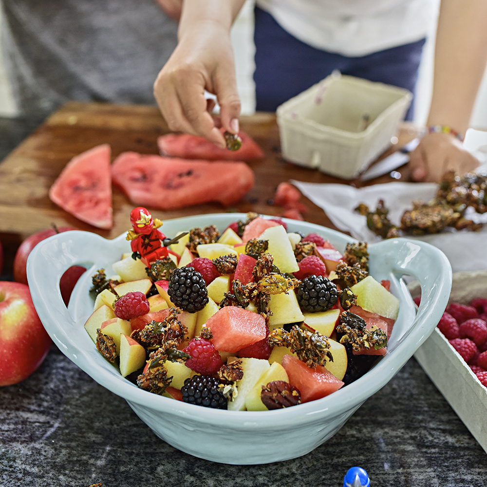 Alvins fruktsallad med crunch 