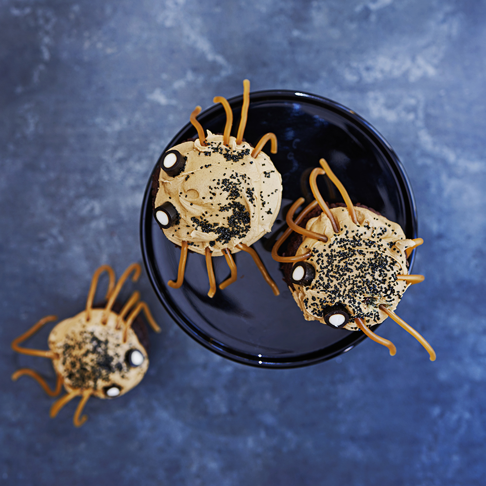 Cupcakespindlar till halloween