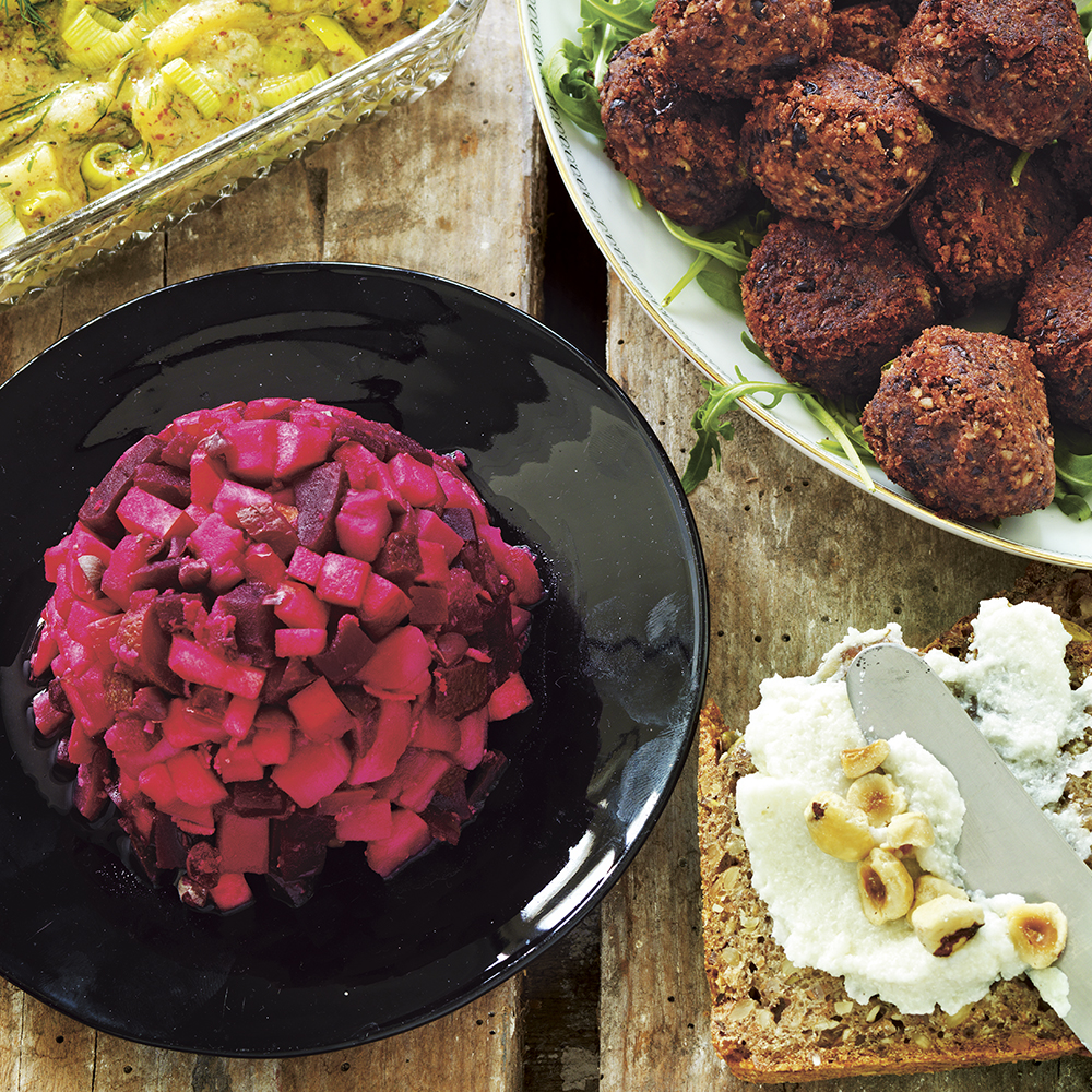 Vegansk rödbetssallad