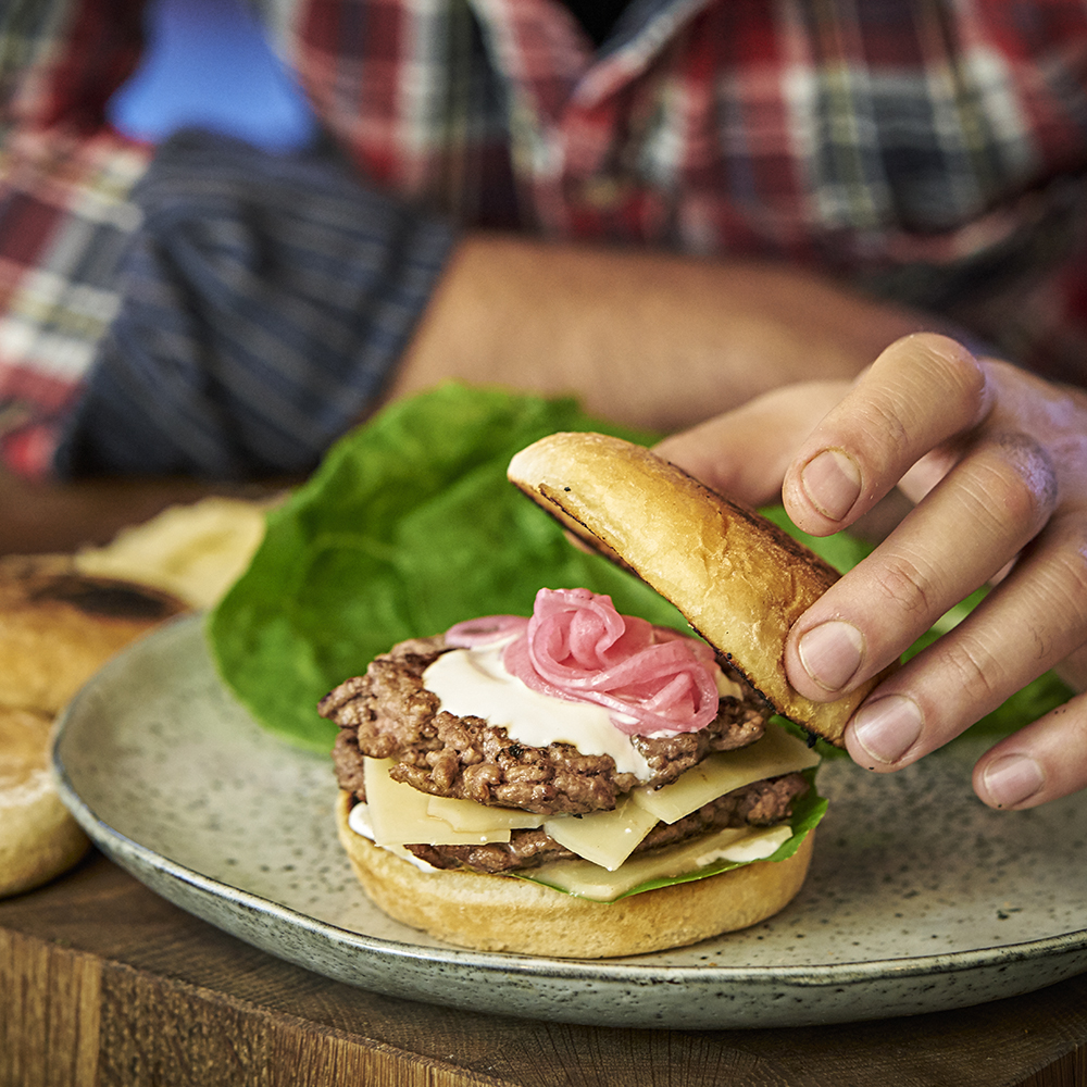 Burgare med chilimajo