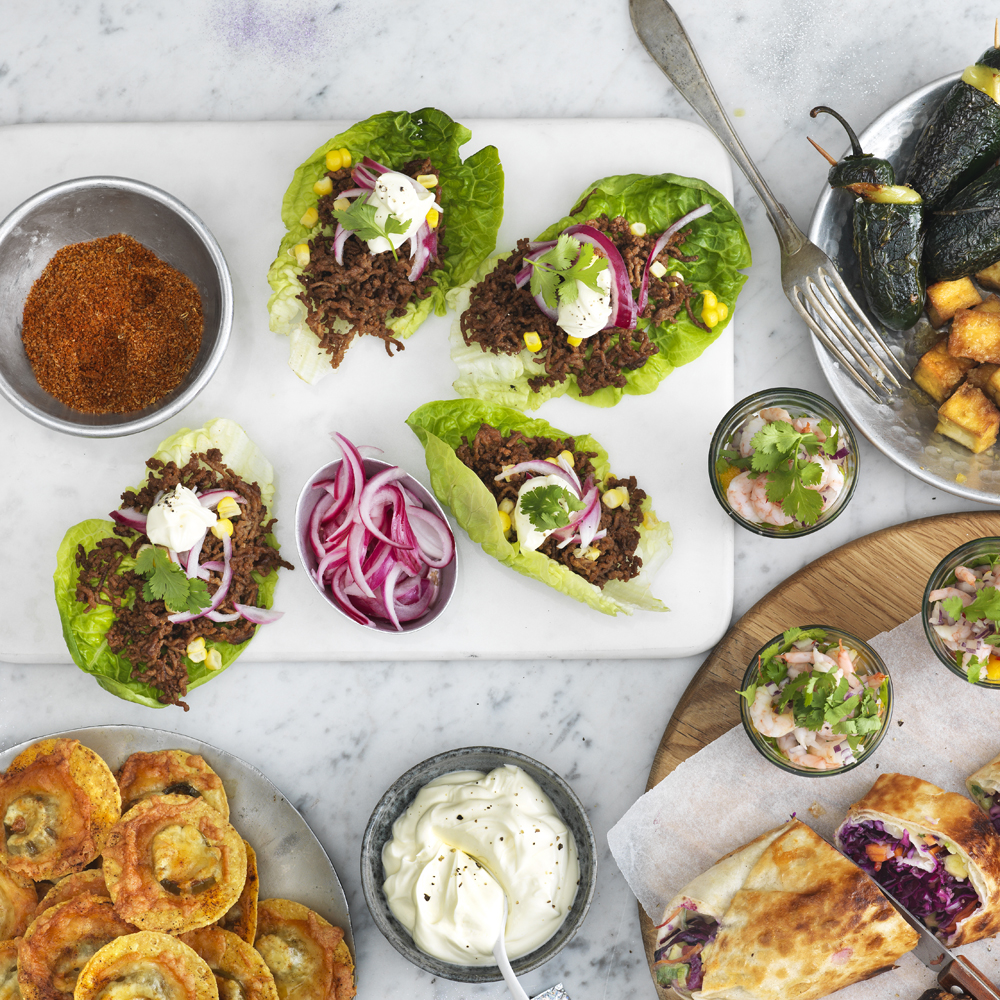 Taco i gemsallad
