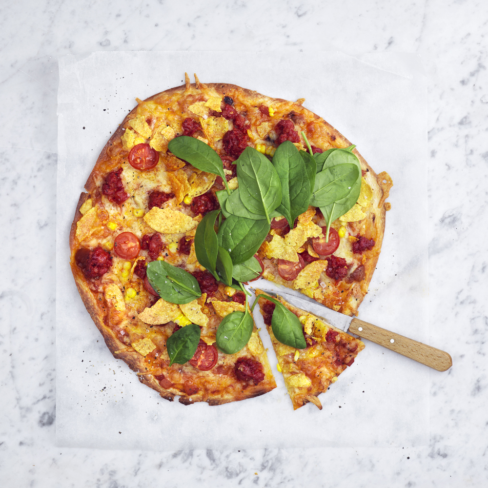Tex mex pizza