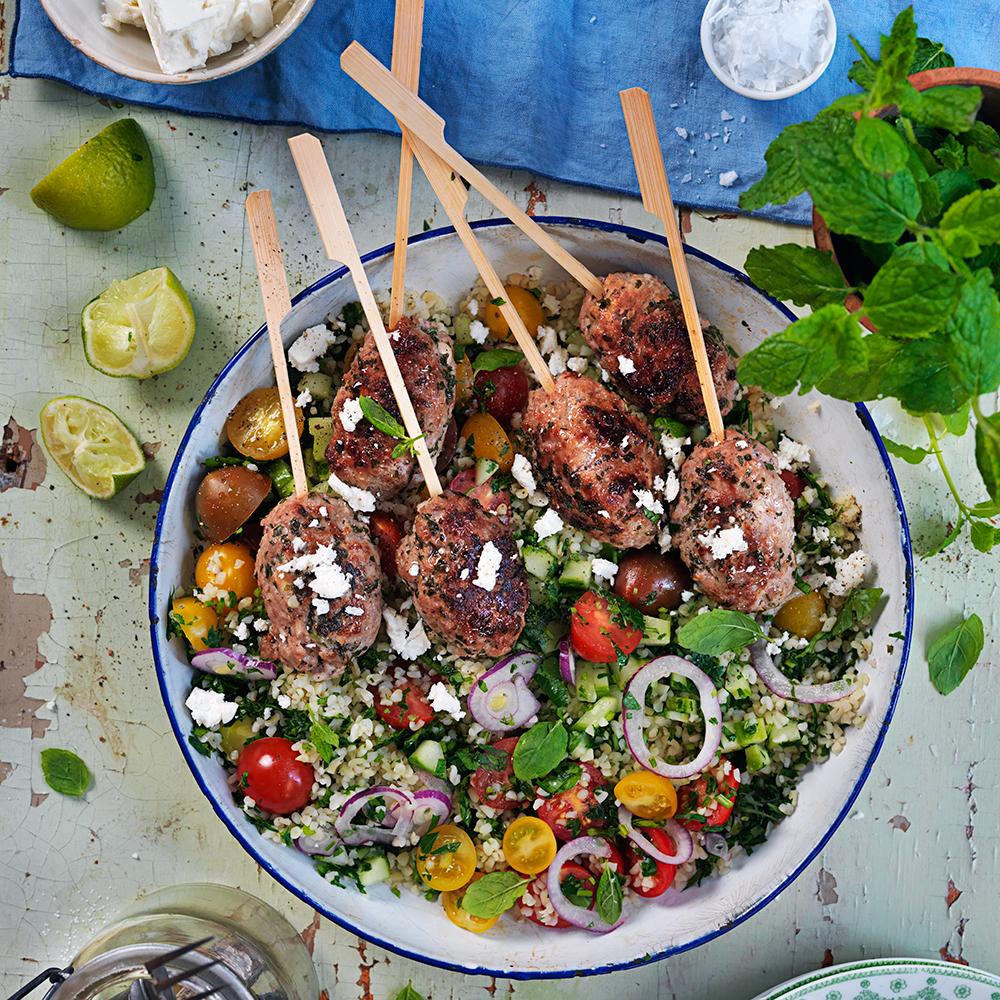 Enkla lammfärsspett