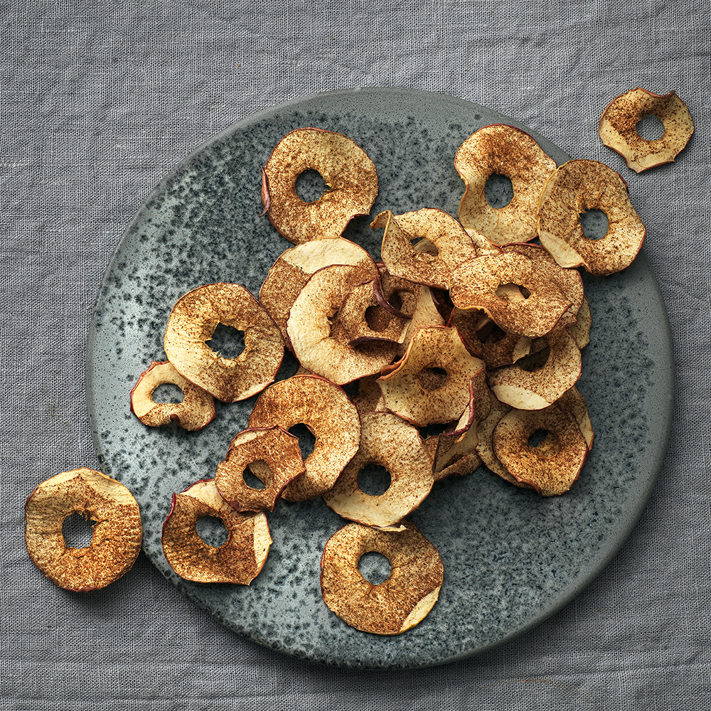 Äppelchips