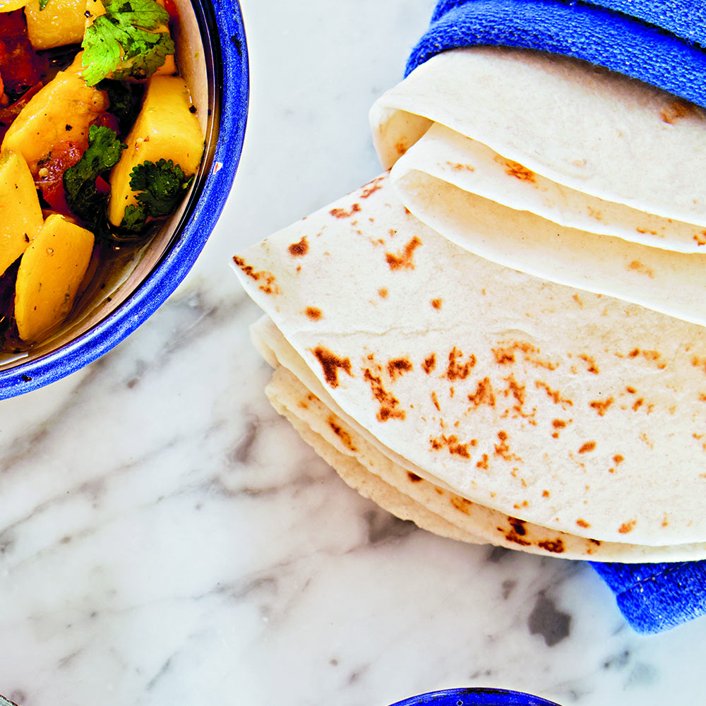 Chapatibröd med kokossmak