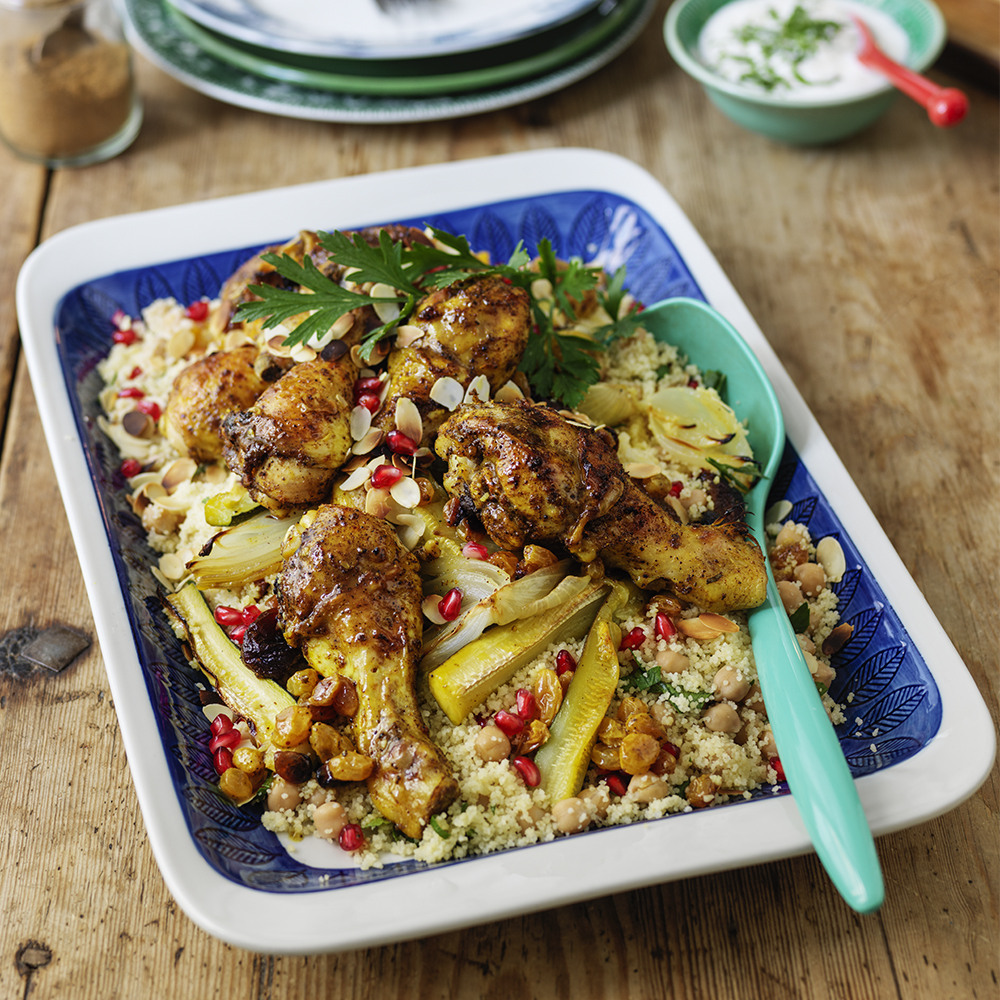 Couscous med kikärter