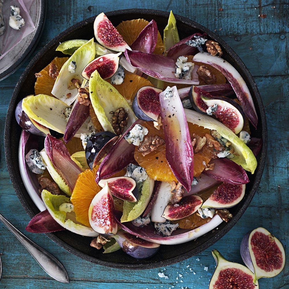 Julig ädelostsallad