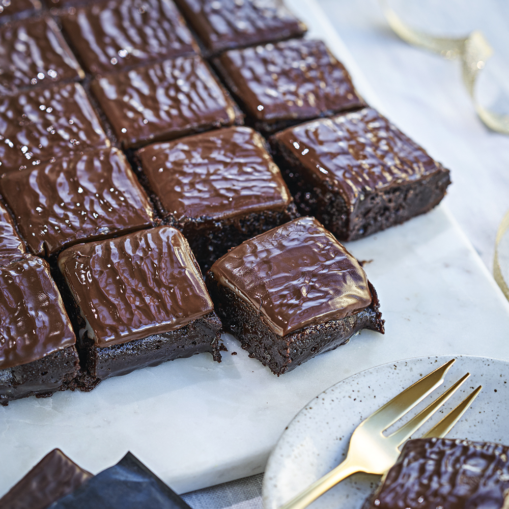 Chokladkaka i långpanna