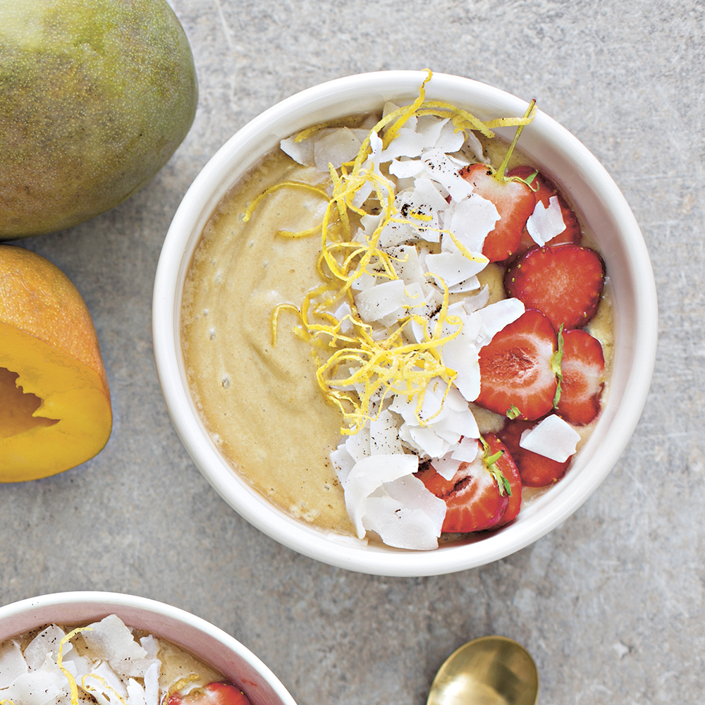 Mangobowl med kokos