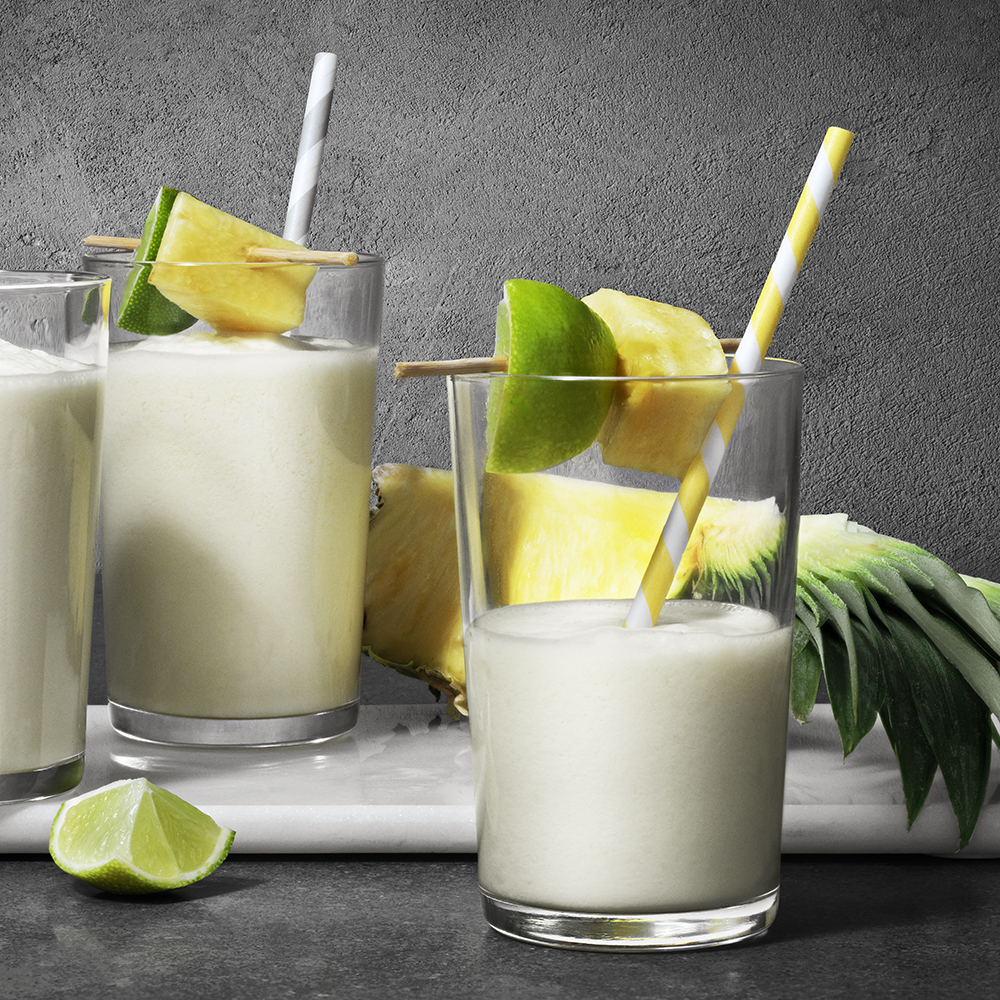 Ananas- och kokosdrink