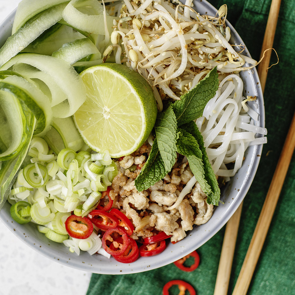 Poké bowl med kyckling