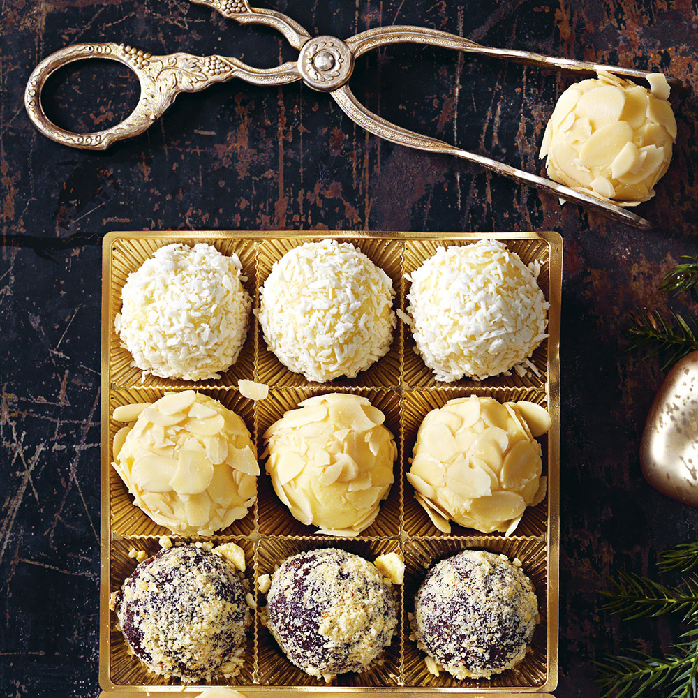 Bananchips och honungstryffel