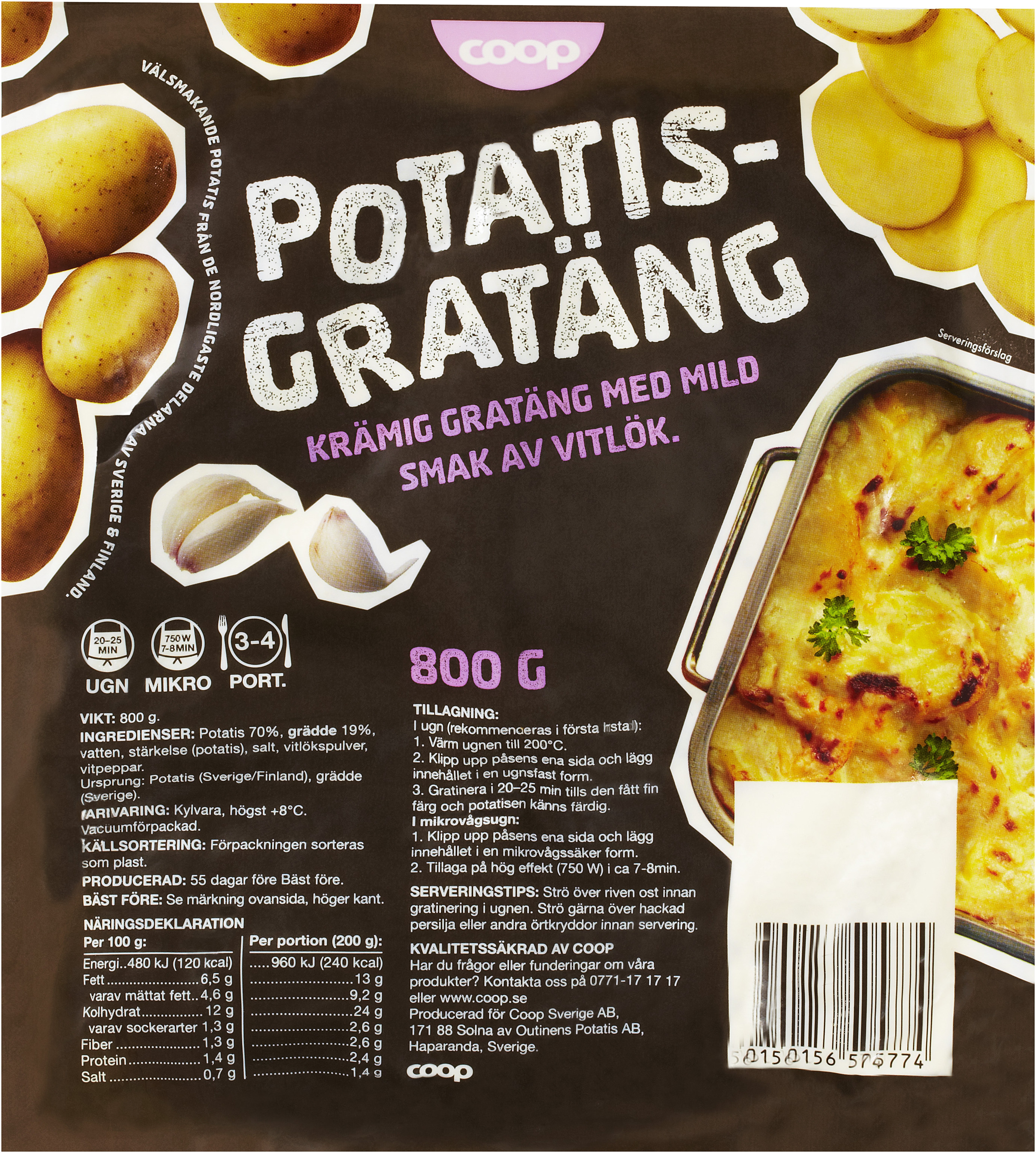 potatisgratäng färdig peka potatisgratäng färdig peka