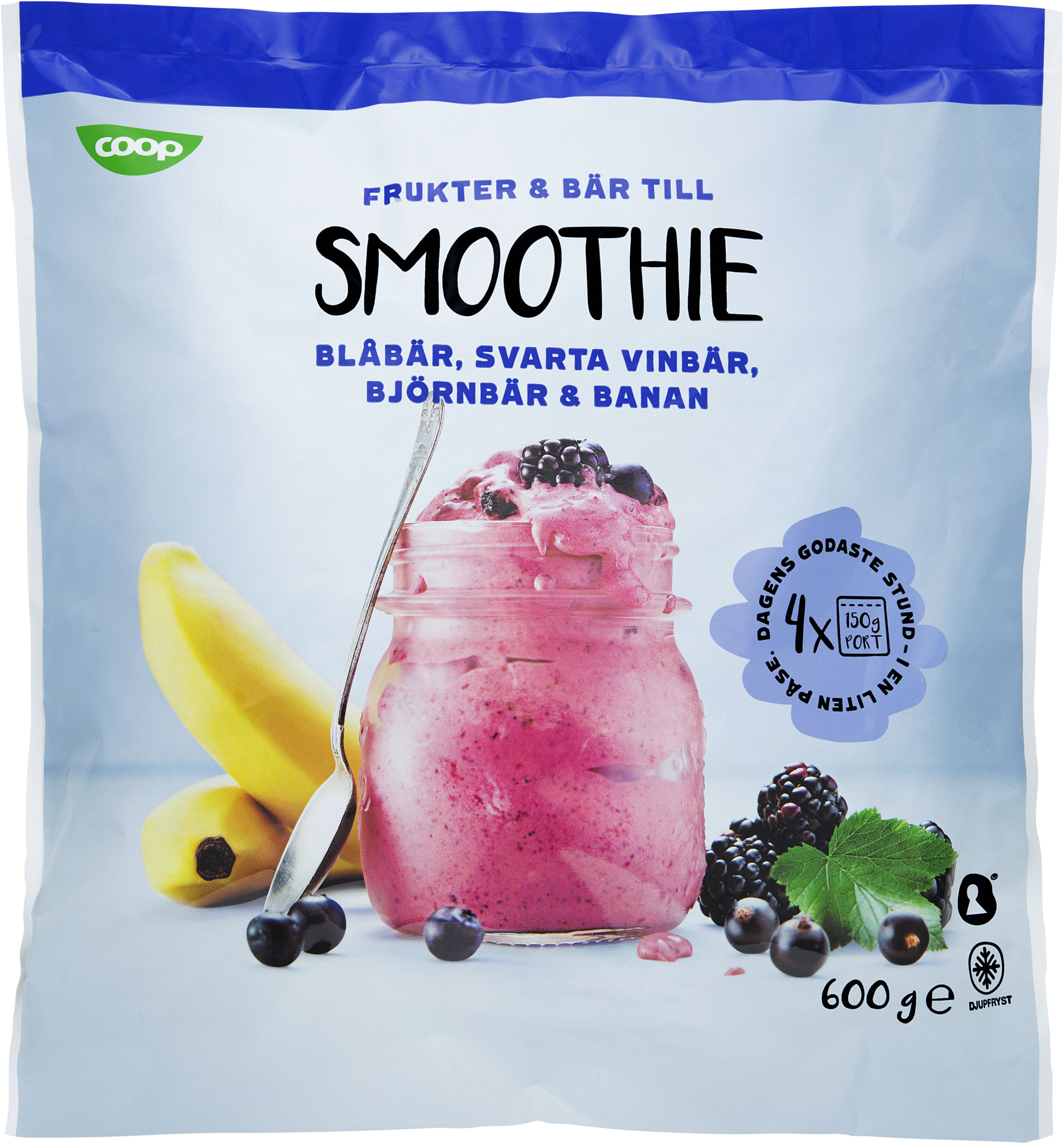 smoothie frysta bär smoothie frysta bär