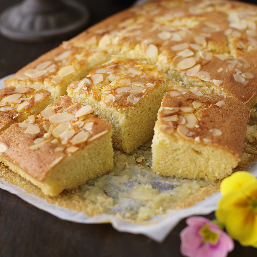 Enkel citronkaka med mandel