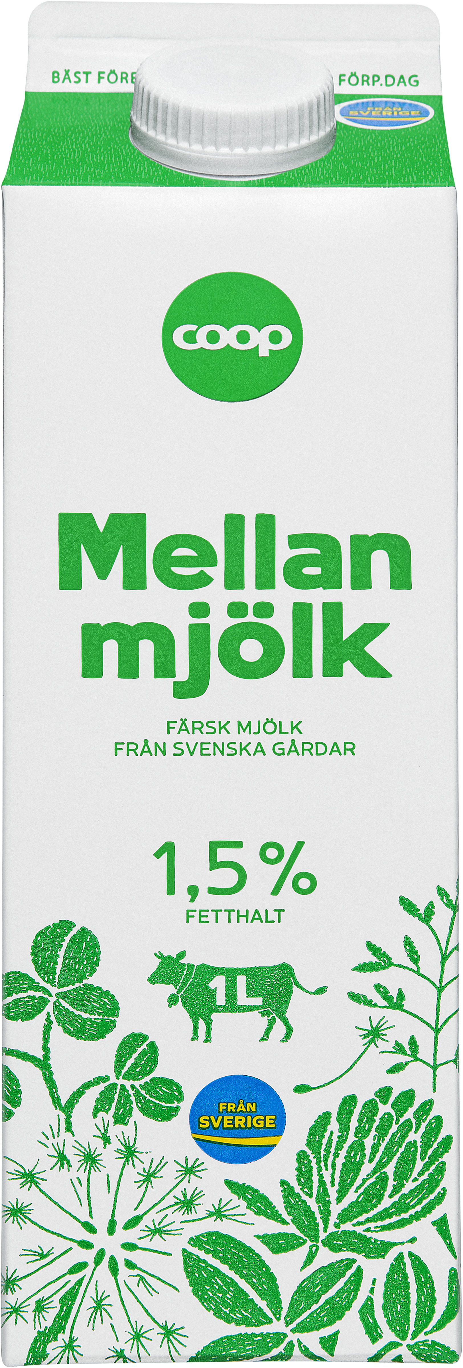 vad kostar en liter mjölk idag